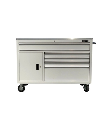 Tủ dụng cụ CSPS 132cm - 05 hộc kéo màu đen/trắng