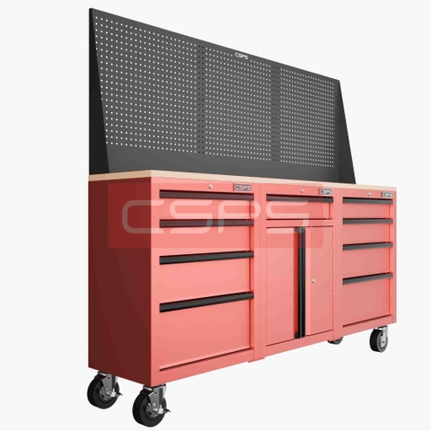 Tủ Dụng Cụ CSPS 183cm 3 Tủ 5/9/12 Hộc Kéo