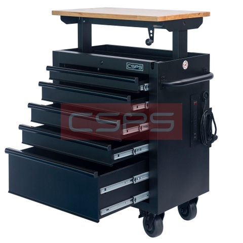Tủ Dụng Cụ CSPS 76cm 5 Hộc Có Nâng Hạ