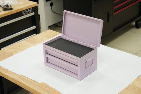 Tủ Dụng Cụ Mini Box Tool 27cm CSPS Màu Tím/Xanh Pastel