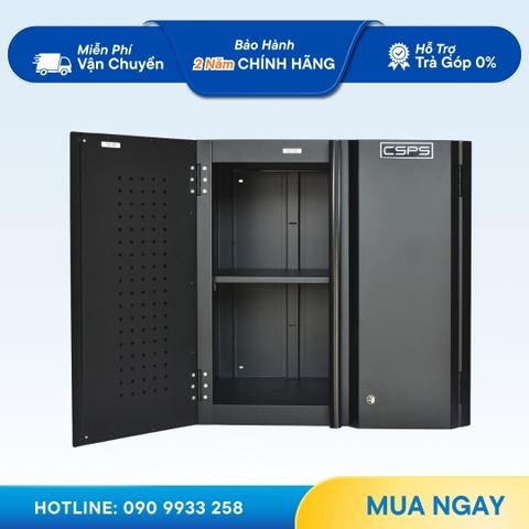 [Sale 8/8] Tủ Đồ Nghề Treo Tường CSPS 61x61cm 1 Ngăn Đỏ Đen