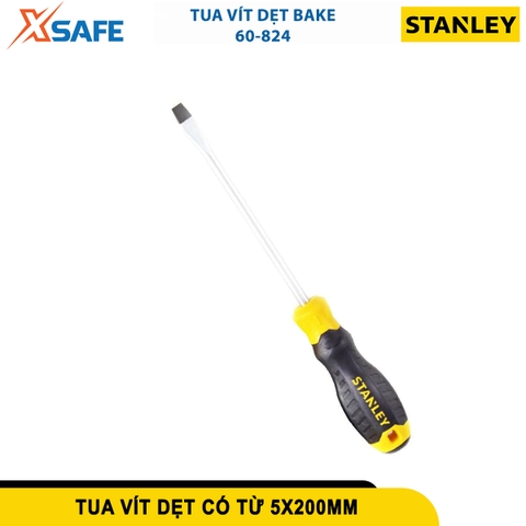 Tô vít dẹp 5 x 200mm, có từ STANLEY STMT60824-8