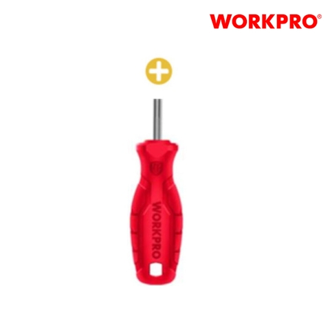 Tua vít đầu hình hoa khế, kích thước PH3x150mm, thép hợp kim CR-V Workpro - WP221011