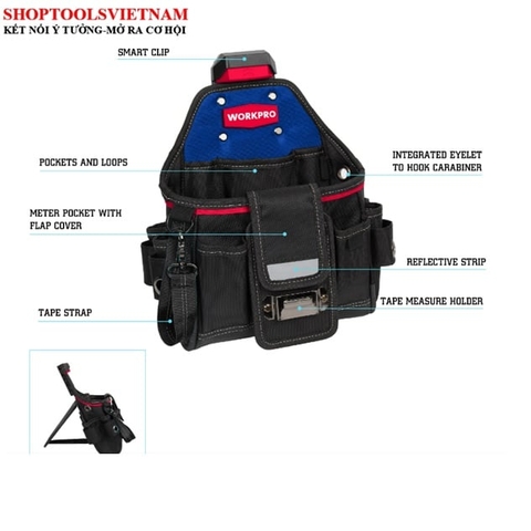 Túi Đựng Đồ Nghề Xây Dựng Workpro WP281072