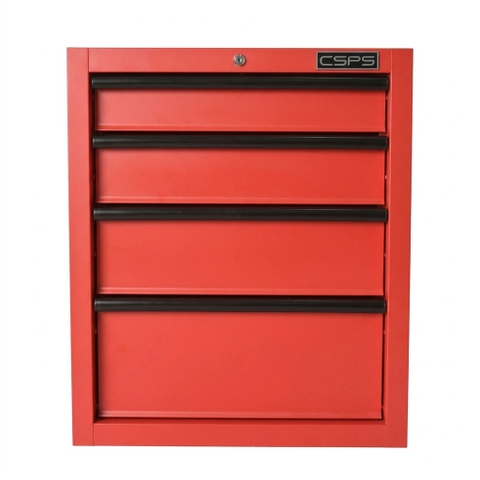 Tủ dụng cụ CSPS 61cm - 04 hộc kéo màu đỏ