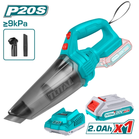 Máy Hút Bụi 0.5L Dùng Pin Lithium 20V Total TVLI20126