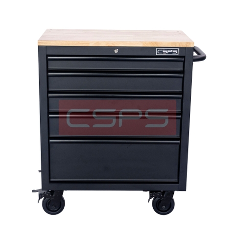 Tủ Dụng Cụ CSPS 76cm 5 Hộc Kéo Đen Xanh