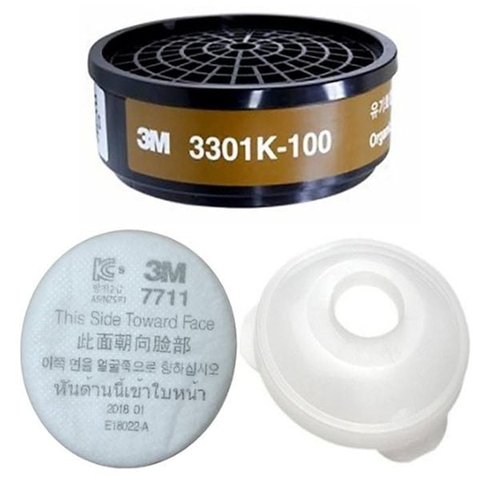 Bộ Mặt Phòng Độc 3M 3200 + 3301K + 7711 + 385