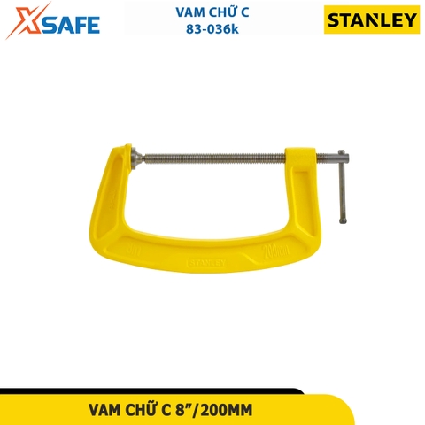 Vam (cảo) chữ C 8''/200mm Stanley 83-036K 83-036K