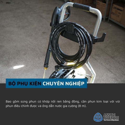 Máy xịt rửa áp lực cao công nghiệp 150bar Annovi Reverberi Italy VIP Pro 151K