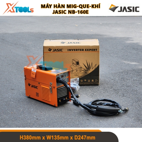 Máy hàn mig và que Jasic NB-160E 4 trong 1 bán tự động