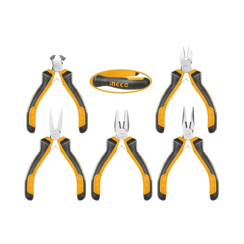 Bộ 5 Kềm Mini 4.5 Inch INGCO HMPS01115