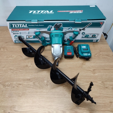 Máy khoan đất dùng pin 20V Total TEALI208011