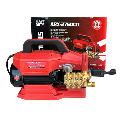 Máy Rửa Xe Gia Đình Amaxtools ARX-2750 2750W, Áp Lực 220 Bar