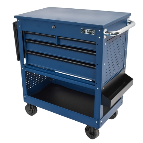 Tủ 84cm - 04 hộc kéo Xanh Nhám