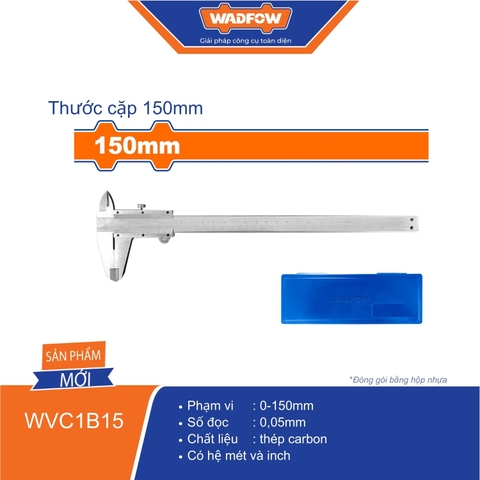 Thước Cặp Đồng Hồ 150mm WADFOW WDCP1B15