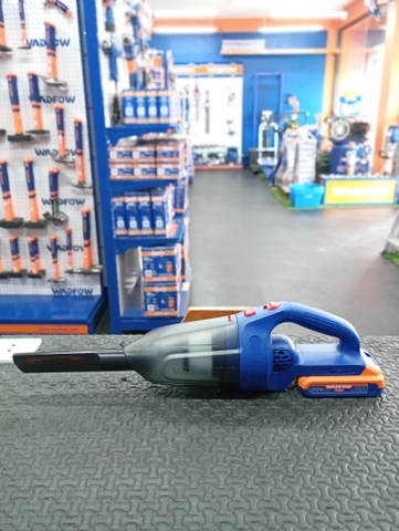 Máy Hút Bụi Dùng Pin 20V-0.45L (Kèm 1 Pin 2Ah) WADFOW WLV20201