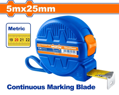 Thước Kéo Thép 5mx25mm WADFOW WMT4331