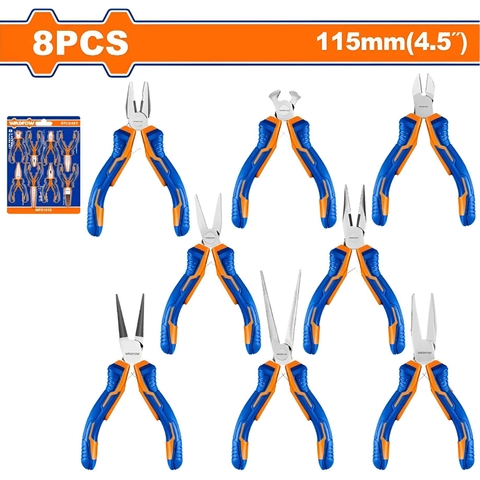 Bộ 8 Kìm Mini WADFOW WPS1618