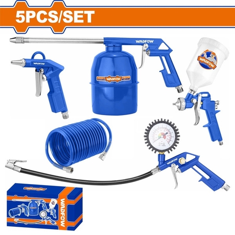 Bộ Dụng Cụ Dùng Khí Nén 5 Chi Tiết WADFOW WAX1505