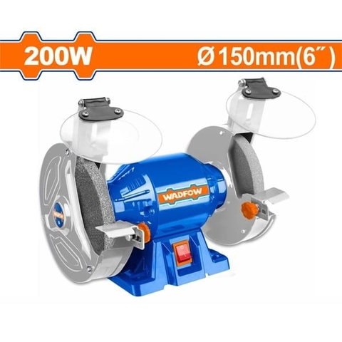 Máy Mài Đá Hai Đầu 200W-150mm WADFOW WBG1A1501