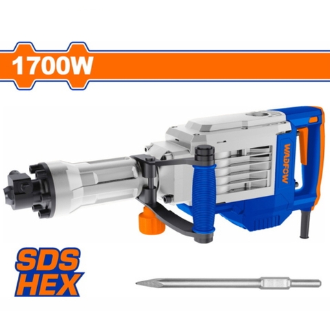 Máy Đục Bê Tông Điện 1700W WADFOW WDB1D90