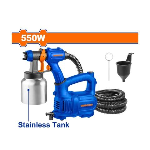 Máy Phun Sơn 550W (bình Inox) WADFOW WEG2A51