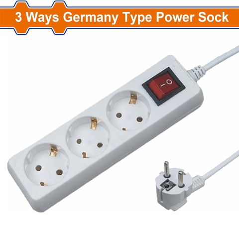 Ổ Cắm Điện 3 Cổng WADFOW WEJ7303