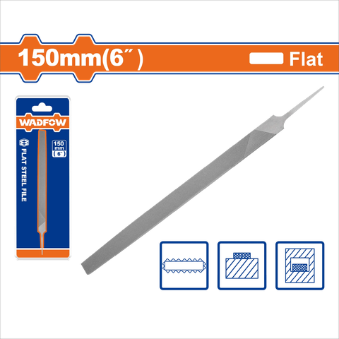 Giũa Thép Dẹp 150mm(6