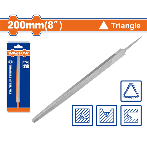 Giũa Thép Tam Giác 200mm(8