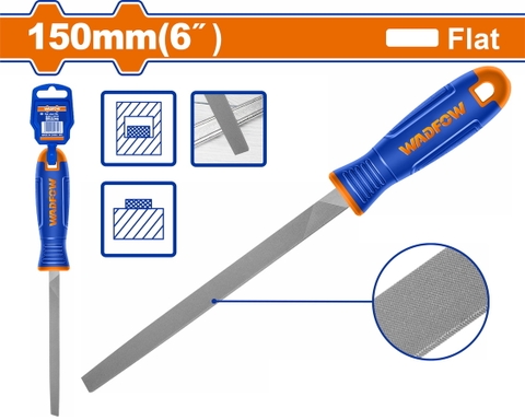 Giũa Thép Dẹp 150mm(6