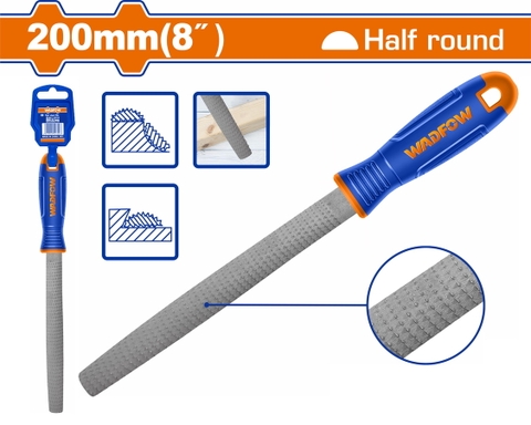 Giũa Gỗ Bán Nguyệt 200mm(8