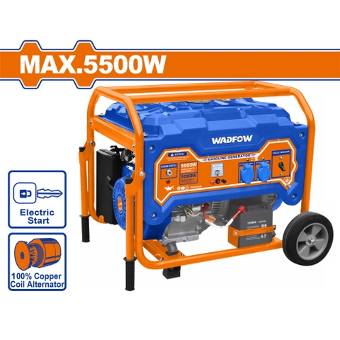 Máy Phát Điện Dùng Xăng 5500W WADFOW WGEAA08