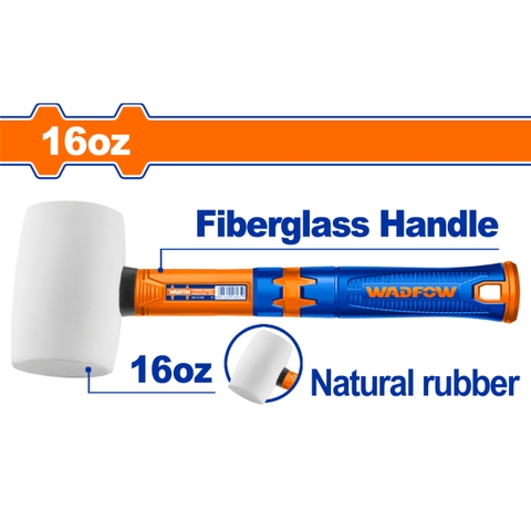 Búa cao su trắng 450g WadFow WHM7304
