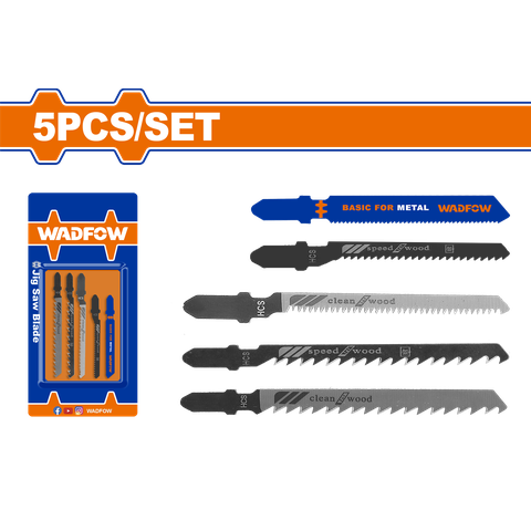 Bộ 5 lưỡi cưa lọng kết hợp WadFow WJB1K51