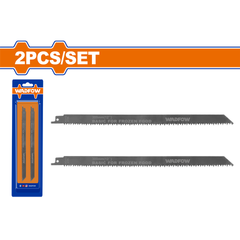 Bộ 2 lưỡi cưa kiếm (cắt thực phẩm đông lạnh) 300mm(12