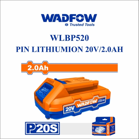 Pin Lithium 20V/2.0Ah WADFOW WLBP520-V
