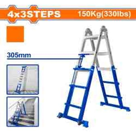 Thang Xếp Thép Và Nhôm Đa ​​năng 4x3 WADFOW WLD7H12