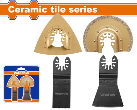 Bộ 4 lưỡi cắt rung gọc đa năng (gạch gốm) WadFow WMA9403