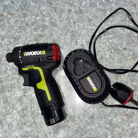 Máy vặn vít cấp trượt dùng pin 12V Worx WU129.1 (1 Pin 2.0Ah, 1 Sạc)