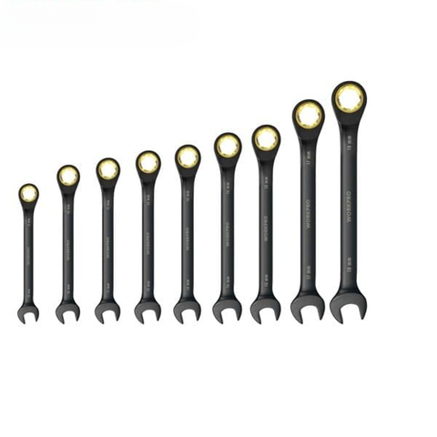 Bộ cờ lê kết hợp chống trượt, không điều chỉnh được (1 Bộ = 9 Cái), SEAWorkpro - WP202602