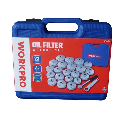 Bộ cờ lê lọc dầu ô tô 23 chi tiết Workpro WP204006