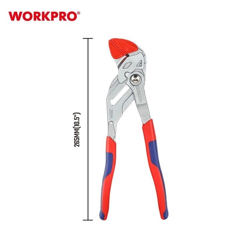 Kìm Mỏ Lết Điều Chỉnh Được 250mm Workpro WP231162