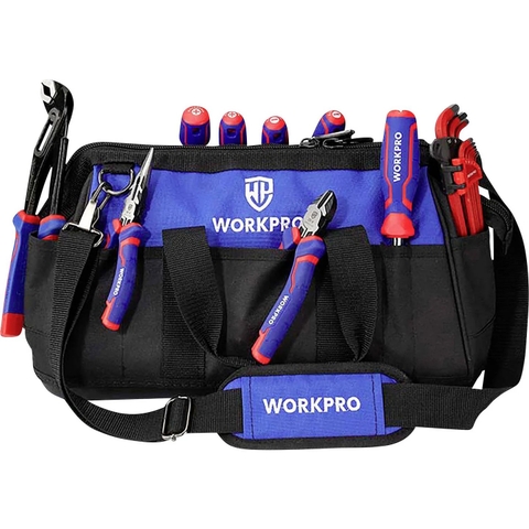 Túi Đồ Nghề Dụng Cụ Đế Chống Nước 400mm Workpro WP281007