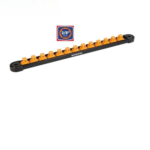 Giá đỡ đầu tuýp bằng nhựa có từ tính 3/8 inch Workpro - WP433064