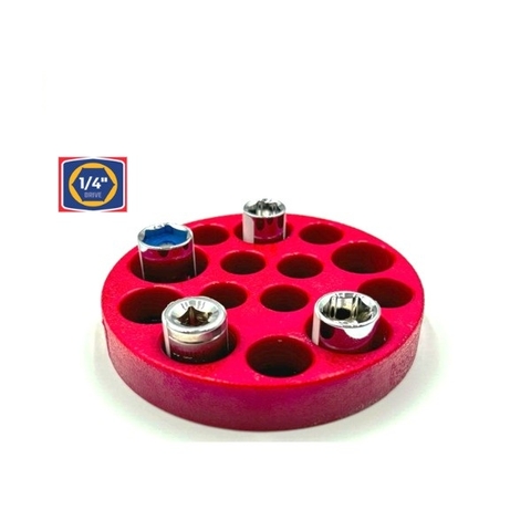 Khay đựng sắp xếp đầu tuýp bằng nhựa có từ tính 1/4 inch Workpro - WP433057