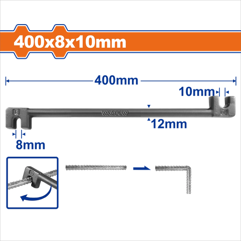 Vam Càng Cua Uốn Sắt 8x10mm WADFOW WQB3340