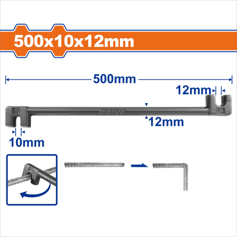 Vam Càng Cua Uốn Sắt 10x12mm WADFOW WQB3350