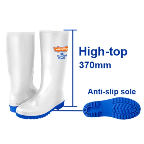 Ủng Cao Trắng Đi Mưa Size 39 WADFOW WRB2L39