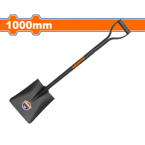 Xẻng Thép Vuông Cán Kim Loại 1000mm WADFOW WSE3314